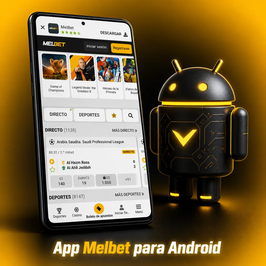 App Melbet para Android