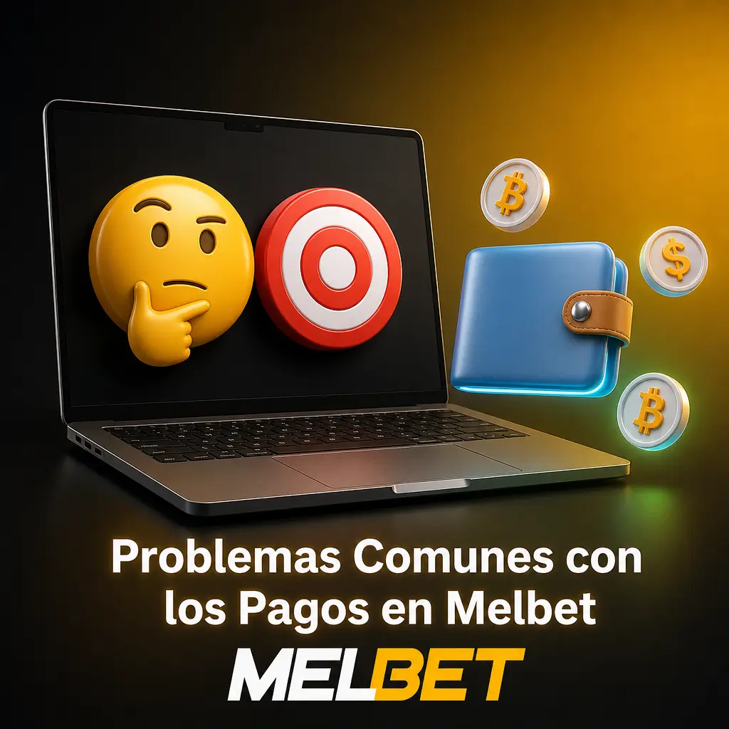 Jugador revisando problemas de pago en Melbet
